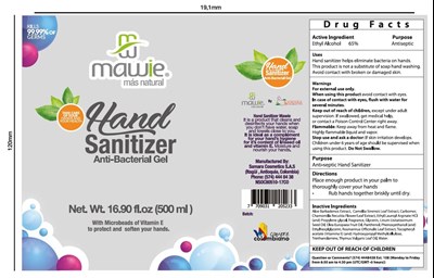 Label - Gel Antibacterial 500 ml OTC4